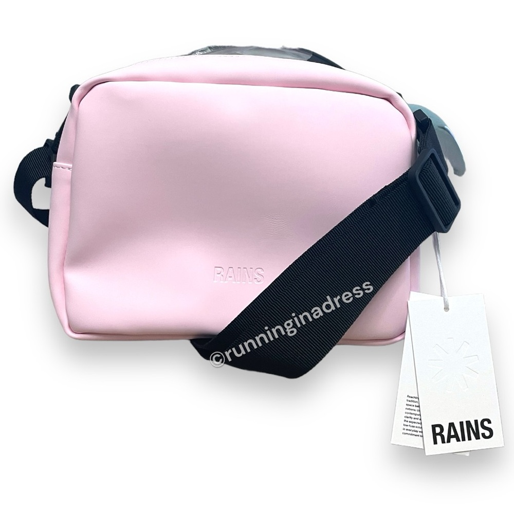NWT Rains Box Bag In Color Candy Pink Crossbody W3 - Picture 7 of 16
